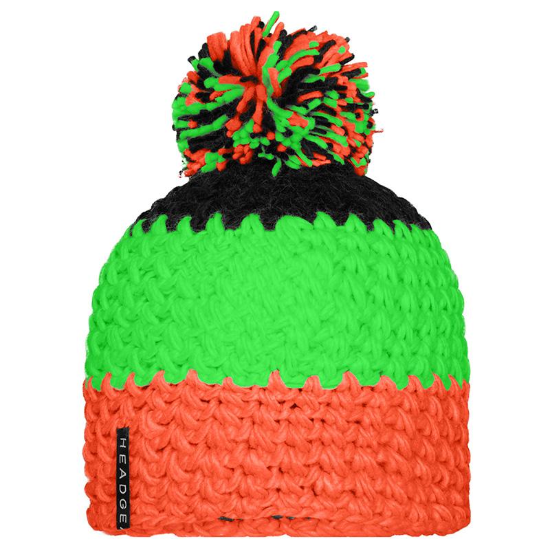 orange fluo/ vert fluo/noir
